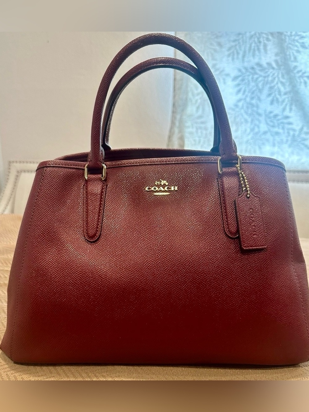 Coach Small Margot Carryall
Crossgrain Leather Satchel - Style
F57527